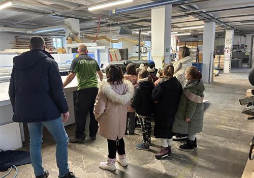 Návštěva firmy Zálešák - třída 2. A